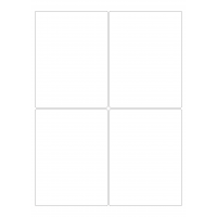 30017 - Label Size 150mm x 200mm - 4 label(s) per sheet