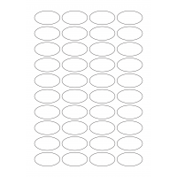 30018 - Label Size 65mm x 35mm - 40 label(s) per sheet