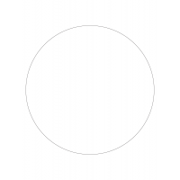 30021 - Label Size 300mm dia - 1 label(s) per sheet