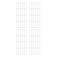 30039 - Label Size 15.5mm x 49mm - 80 label(s) per sheet