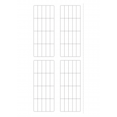 30039 - Label Size 15.5mm x 49mm - 80 label(s) per sheet 