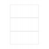 30040 - Label Size 246mm x 110mm - 3 label(s) per sheet