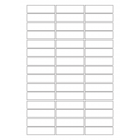 30044 - Label Size 90mm x 25mm - 45 label(s) per sheet
