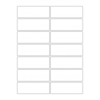 30050 - Label Size 145mm x 53mm - 14 label(s) per sheet