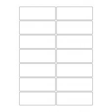 30050 - Label Size 145mm x 53mm - 14 label(s) per sheet 