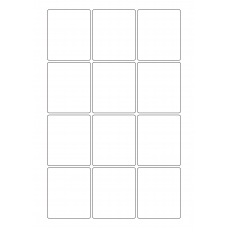 30056 - Label Size 85mm x 100mm - 12 label(s) per sheet 