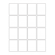 30063 - Label Size 66mm x 88mm - 16 label(s) per sheet 