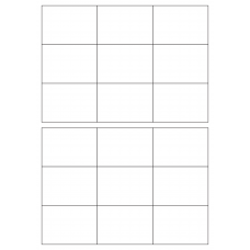 30075 - Label Size 100mm x 70mm - 18 label(s) per sheet 