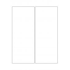 30078 - Label Size 145mm x 364.5mm - 2 label(s) per sheet 
