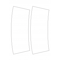 30084 - Label Size 139.698mm x 359.506mm - 2 label(s) per sheet