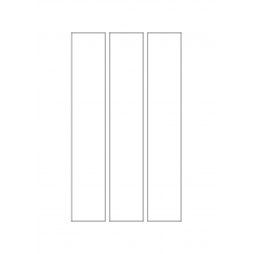30095 - Label Size 56mm x 312mm - 3 label(s) per sheet 