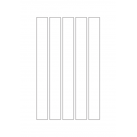 30096 - Label Size 35mm x 312mm - 5 label(s) per sheet