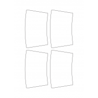 30112 - Label Size 105.282mm x 174.68mm - 4 label(s) per sheet