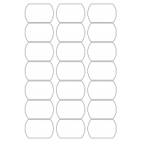 30121 - Label Size 84.5mm x 54.5mm - 21 label(s) per sheet