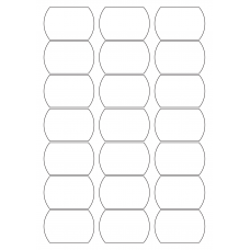 30121 - Label Size 84.5mm x 54.5mm - 21 label(s) per sheet 