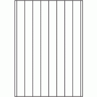 806 - Back Slit parallel to Long Edge - 9 slits, 35mm apart