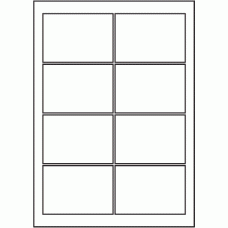 828 - SR-A3 Label Size 140mm x 97mm - 8 labels per sheet 