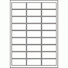 829 - A3 Label Size 90mm x 40mm - 27 labels per sheet 