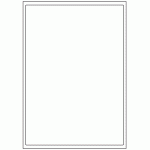 407 - Label Size 200mm x 283mm - 1 label per sheet