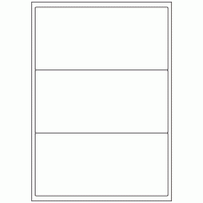 409 - Label Size 200mm x 94mm - 3 labels per sheet