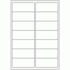 421 - Label Size 97mm x 40mm - 14 labels per sheet