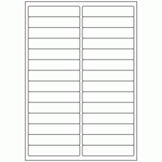 423 - Label Size 97mm x 20mm - 28 labels per sheet 