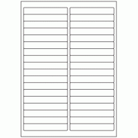 424 - Label Size 97mm x 15mm - 36 labels per sheet