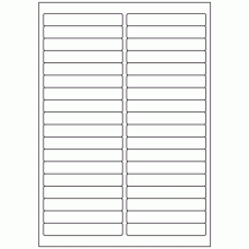 424 - Label Size 97mm x 15mm - 36 labels per sheet 