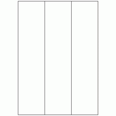 427 - Label Size 70mm x 295.2mm - 3 labels per sheet