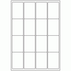 451 - Label Size 48mm x 71mm - 16 labels per sheet 