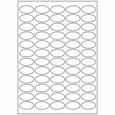 475 - Label Size 38mm x 20mm - 60 labels per sheet 