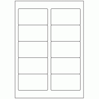 514 - Label Size 90mm x 50mm - 10 labels per sheet