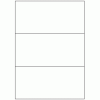 520 - Label Size 210mm x 98.4mm - 3 labels per sheet