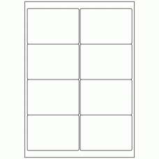 525 - Label Size 99.1mm x 67.7mm - 8 labels per sheet