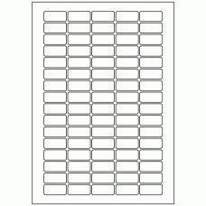 547 - Label Size 33.5mm x 15mm - 80 labels per sheet 