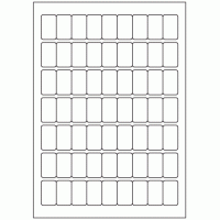 551 - Label Size 21mm x 34mm - 63 labels per sheet