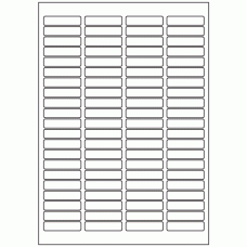 558 - Label Size 46mm x 11.1mm - 84 labels per sheet