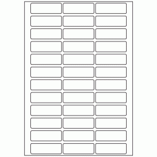 584 - Label Size 60mm x 20mm - 36 labels per sheet 