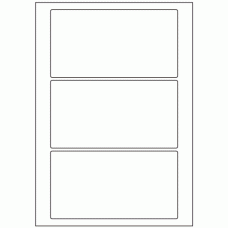 596 - Label Size 170mm x 90mm - 3 labels per sheet 