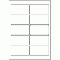 613 - Label Size 94mm x 49mm - 10 labels per sheet