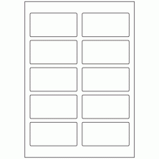 617 - Label Size 90mm x 45mm - 10 labels per sheet 