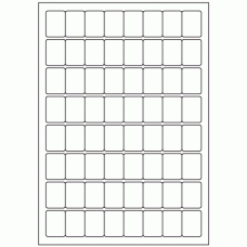 656 - Label Size 32mm x 24mm - 64 labels per sheet 