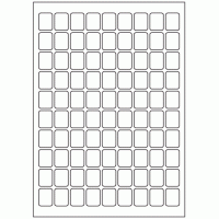 658 - Label Size 24mm x 19mm - 90 labels per sheet