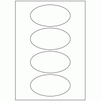 660 - Label Size 120mm x 64.8mm - 4 labels per sheet