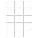 40035 - Label Size 66mm x 54mm - 15 label(s) per sheet