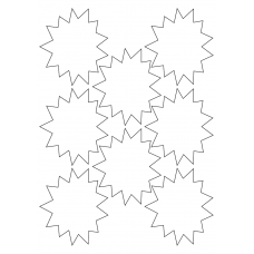 40088 - Label Size 80mm x 90mm - 8 label(s) per sheet