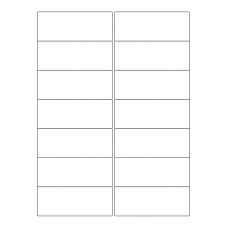40267 - Label Size 98mm x 38mm - 14 label(s) per sheet 