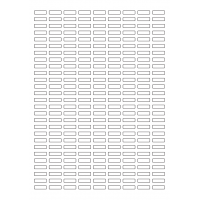 40276 - Label Size 18mm x 5mm - 243 label(s) per sheet