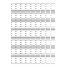 40276 - Label Size 18mm x 5mm - 243 label(s) per sheet 