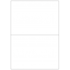 40282 - Label Size 204mm x 144.64mm - 2 label(s) per sheet 